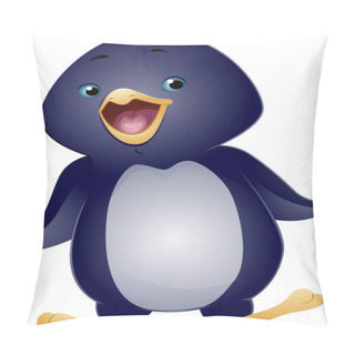 Personality  Waddling Penguin Pillow Covers