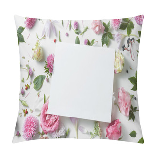 Personality  Beautiful Spring Floral Frame Pillow Covers