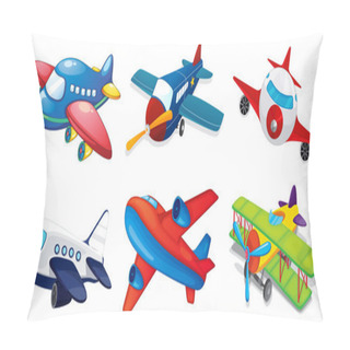 Personality  Planes Pillow Covers