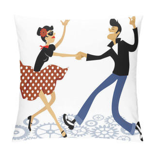Personality  Rockabilly Rock Pillow Covers