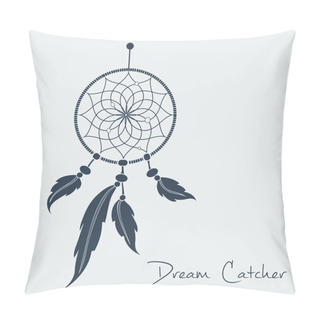 Personality  Vector Dream Catcher Black Pillow Covers