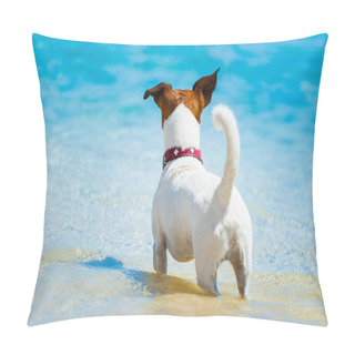 Personality  Dog Watching Pillow Covers