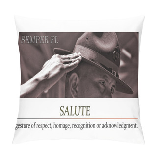 Personality  US Marines Pillow Covers