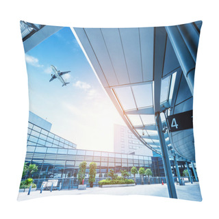 Personality  Shanghai Pudong Airport Road Pillow Covers