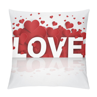 Personality  Valentine Day Gift Card Holiday Love Heart Shape Pillow Covers
