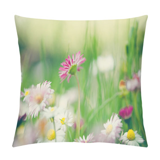 Personality  Spring Flowers Close Up/abstract Nature Background  Pillow Covers