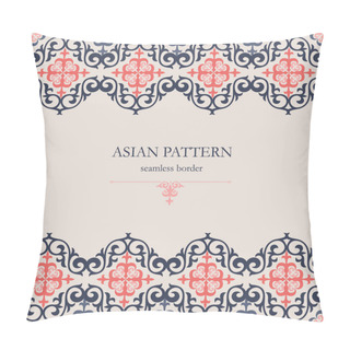 Personality  Beautiful Asian Pattern For The Background. Pillow Covers