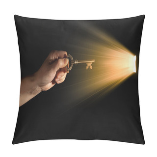 Personality  Hand With Key Pillow Covers