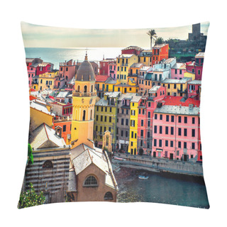 Personality  View Of Vernazza Pillow Covers