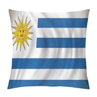 Personality  Flag Of Uruguay Pillow Covers
