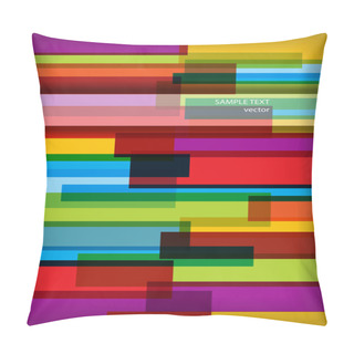 Personality  Bright Colorful  Shapes Pillow Covers