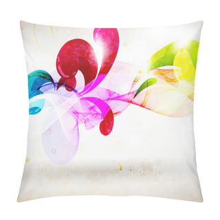 Personality  Abstract Floral Spring Background. Pillow Covers