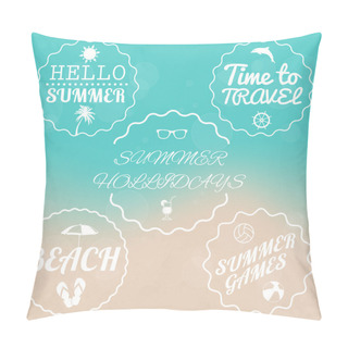 Personality  Summer Sale Design Emblems Set Pillow Covers