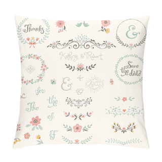 Personality  Wedding Graphic Set Pillow Covers
