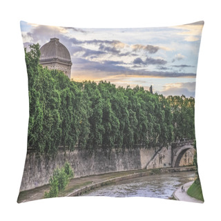 Personality  Sunrise On Tiber Island Pillow Covers