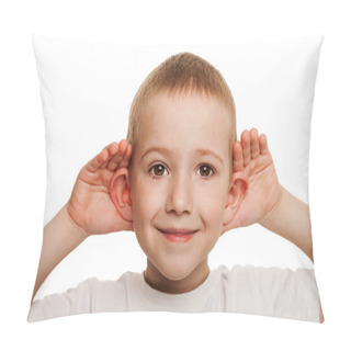 Personality  Child Listening Pillow Covers