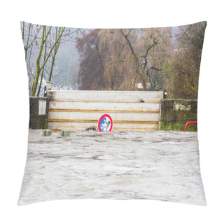 Personality  Flood Control After Heavy Rains  Pillow Covers