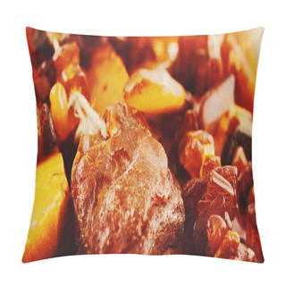 Personality  The Raw Amber From Coast Of The Baltic Sea Pillow Covers