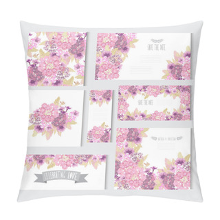 Personality  Floral Cards Set Pillow Covers