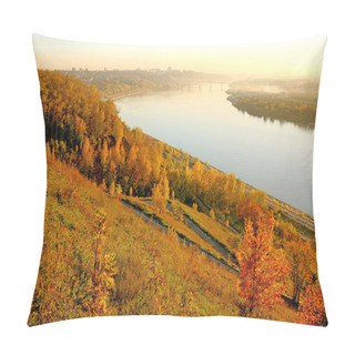 Personality  Autumn Park In Nizhny Novgorod, Russia Pillow Covers