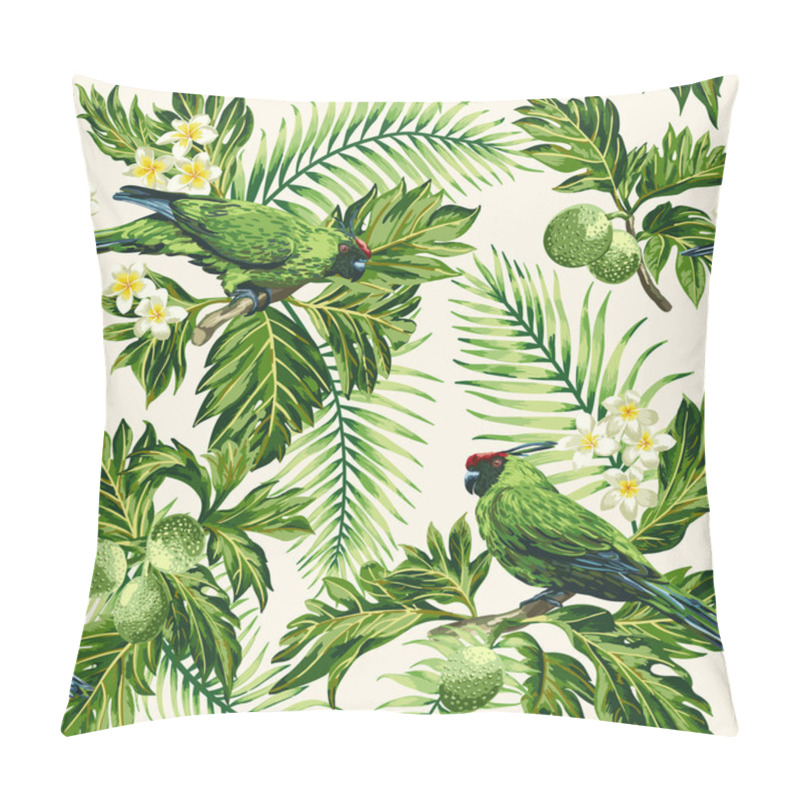 Personality  Seamless tropical pattern pillow covers