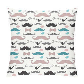 Personality  Hipster Retro Vintage Doodle Seamless Pattern Pillow Covers