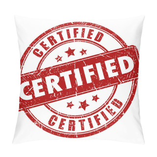 Personality  Vector Certified Stamp Pillow Covers