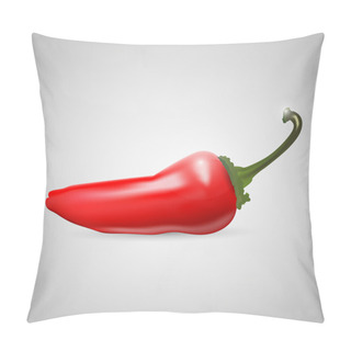 Personality  Red Hot Chilli Pepper - Vector Illustration Pillow Covers