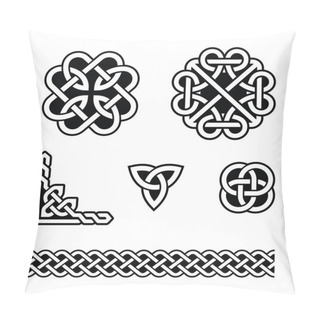 Personality  Celtic Knots Patterns - Vector Pillow Covers