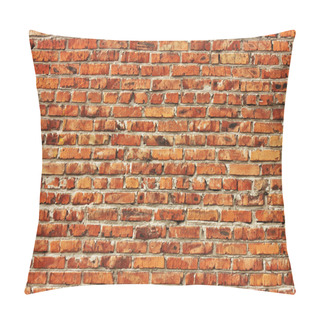 Personality  Red Brick Wall Background Pillow Covers