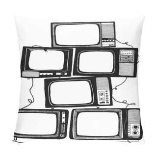 Personality  Television Pillow Covers