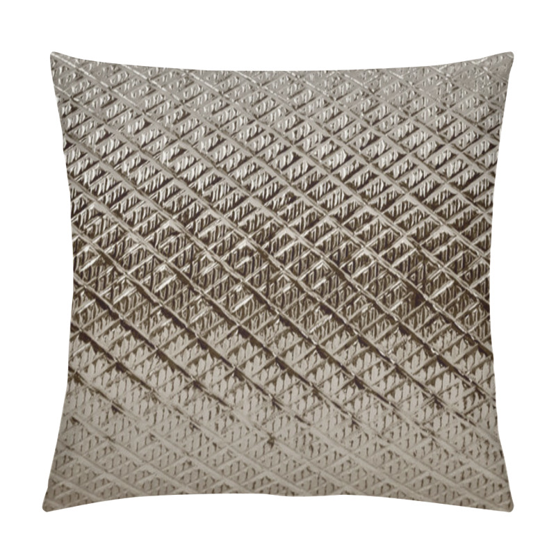 Personality  Grooved metal surface pillow covers
