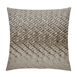 Personality  Grooved Metal Surface Pillow Covers