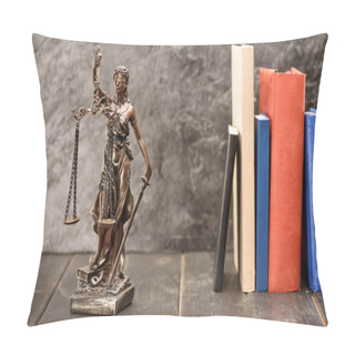 Personality  Statue Of Lady Justice  Pillow Covers