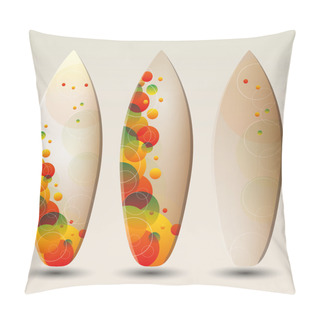 Personality  Vector Surfboards Designs Pillow Covers