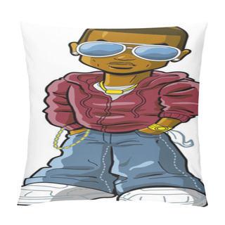 Personality  African-american Black Hip Hop Rapper Pillow Covers