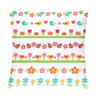 Personality  Cute Seamless Borders Pillow Covers