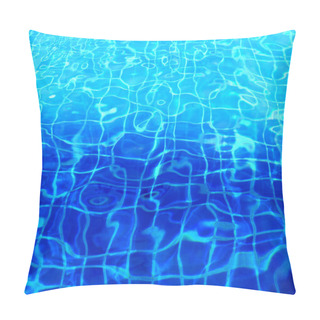 Personality  Background Photo Of A Beautiful Water Pool Pillow Covers
