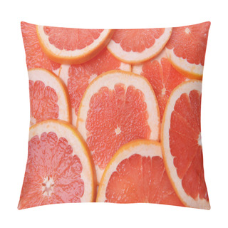 Personality  Ripe Grapefruit Close-up Pillow Covers