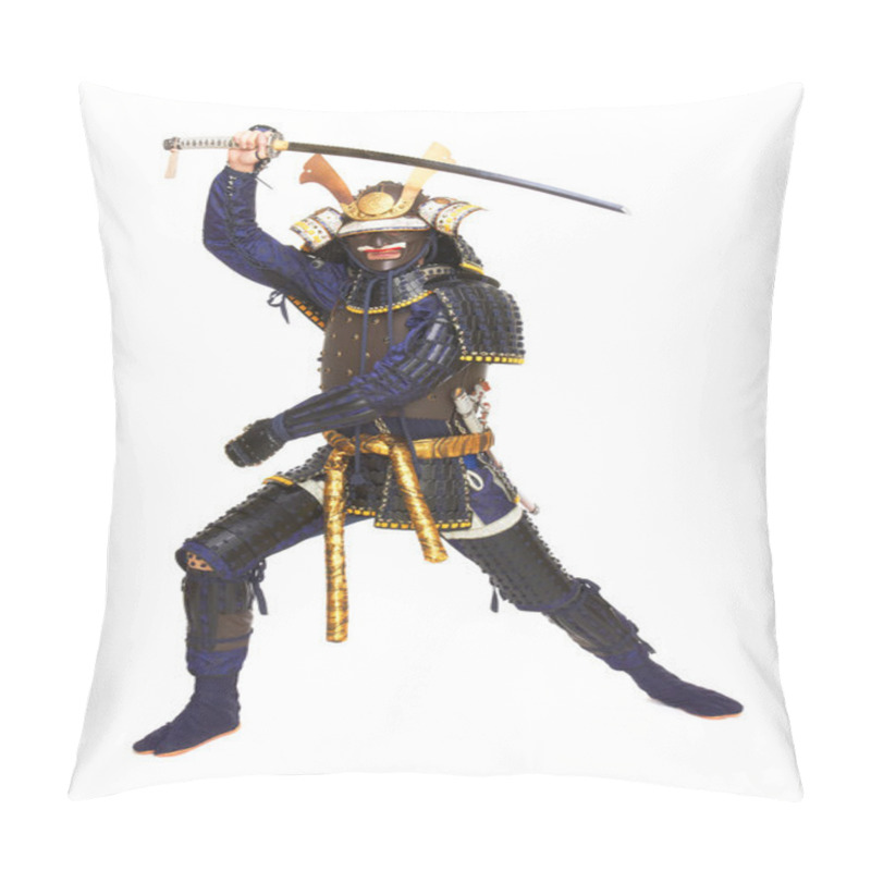 Personality  Samurai In Armor Pillow Covers