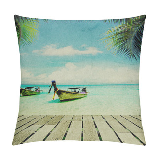 Personality  Grunge Beach Pillow Covers