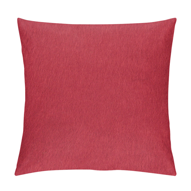 Personality  Background Felt Red Pillow Covers