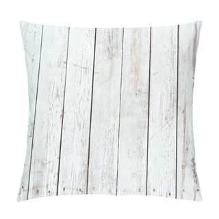 Personality  Black And White Background Of Wooden Plank Pillow Covers