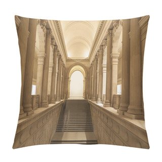 Personality  Entrance To Classical Style Building Pillow Covers