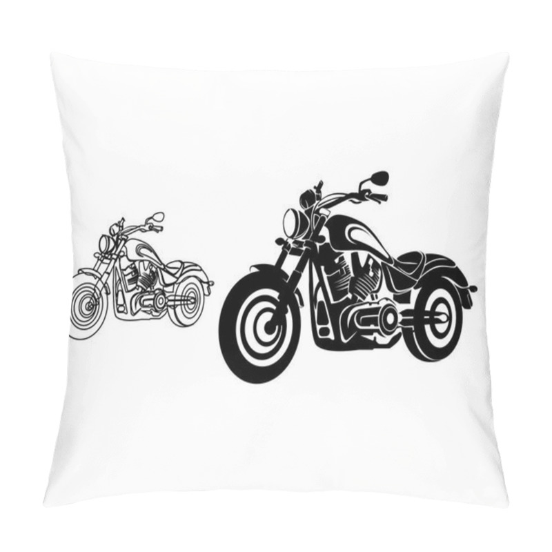 Personality  American Style Motorcycle Symbols Pillow Covers