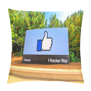 Personality  Facebook Like Button Pillow Covers