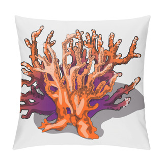 Personality  Dry Branches Of Exotic Plants, Dried Coral Pillow Covers