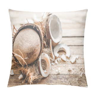 Personality  Still Life With Coconut Pillow Covers