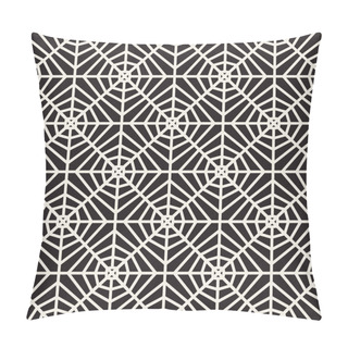 Personality  Vector Seamless Black And White Lace Pattern Pillow Covers