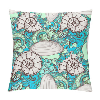 Personality  Beautiful Seashell Pattern For Your Design Pillow Covers